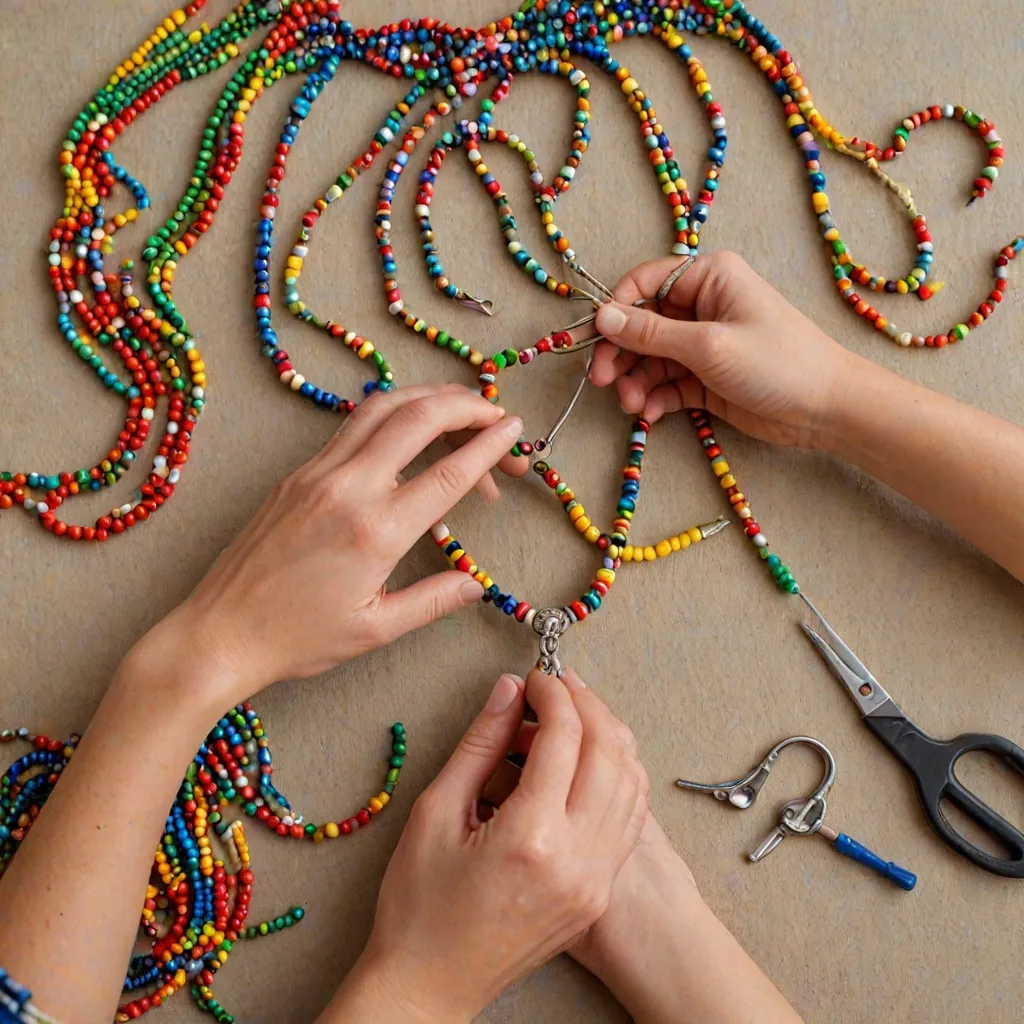 Jak zrobić naszyjnik z koralików?